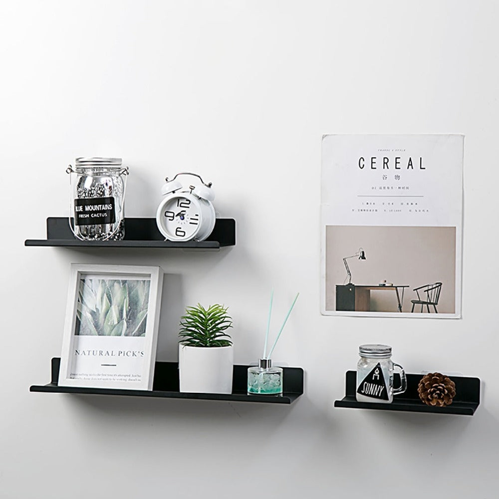 Einfacher Metallregal-Organizer