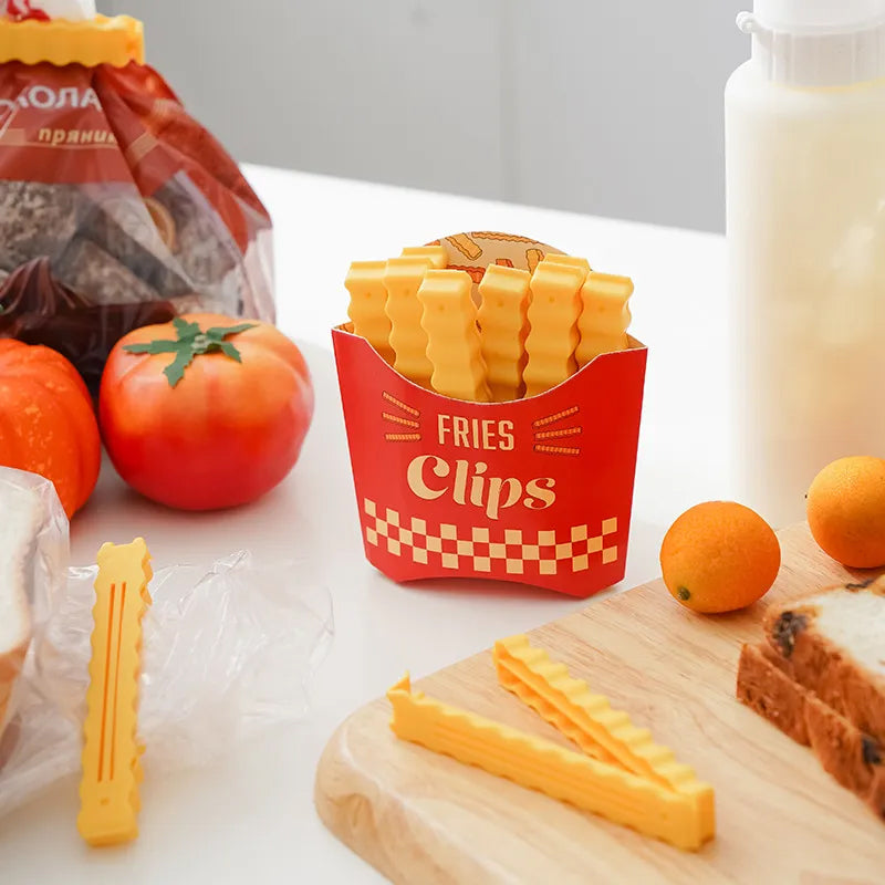 Frendorf | Lustige Magnetische Pommes Frites Lebensmittelklammern