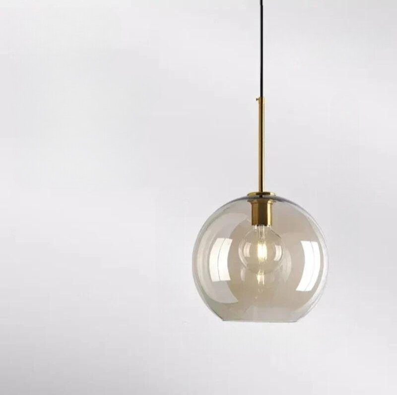 NordicGlas - Moderne Skandinavische Glas Hängeleuchte für Esszimmer und Wohnzimmer