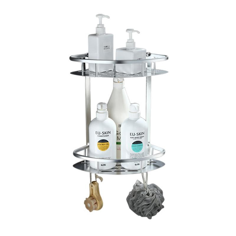 Frendorf | Badezimmer Duschregal mit Haken