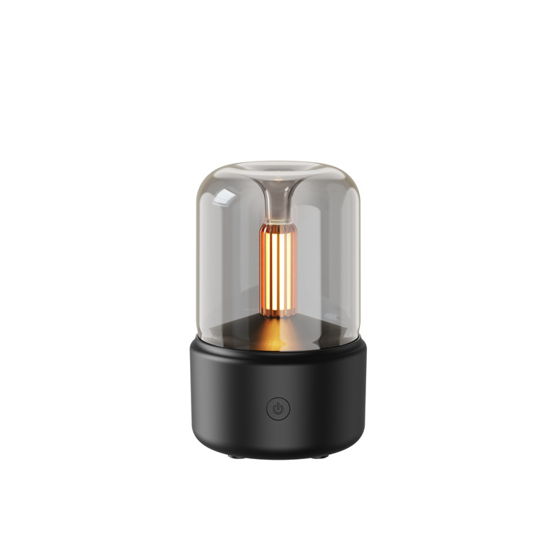 Frendorf | VentiMist Retro Luftbefeuchter mit Nachtlicht | Leise & Effizient | Feuchtigkeit für Zuhause & Büro | LED-Stimmungslicht
