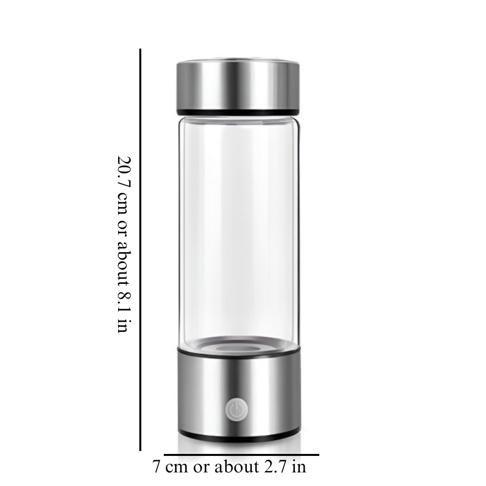 Wasserstoff-Wasserflasche