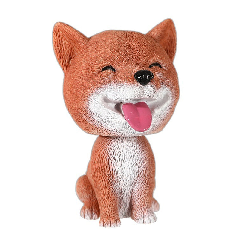 Frendorf | Auto-Innenraum-Dekoration Harz Haustier Hund