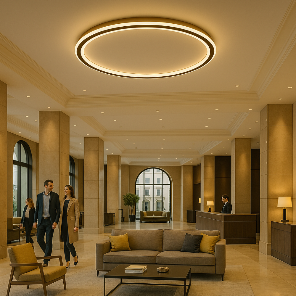 Frendorf | Skandinavische LED Deckenleuchte – Modern, dimmbar & stilvoll für Wohnzimmer, Esszimmer & Flur