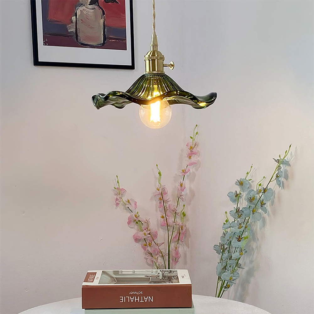 Frendorf | BloomGlow Hibiskus Design Tischlampe | Stilvolle Blumenlampe | Deko-Licht für Zuhause