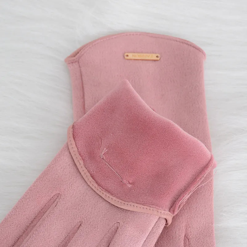 Frendorf | Klassische Wildleder Damen Handschuhe - SuaveTouch