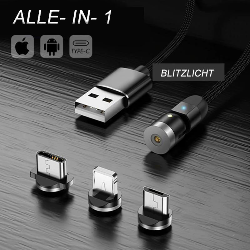 Frendorf | 3-IN-1 DESIGN 360 ° Magnetkabel