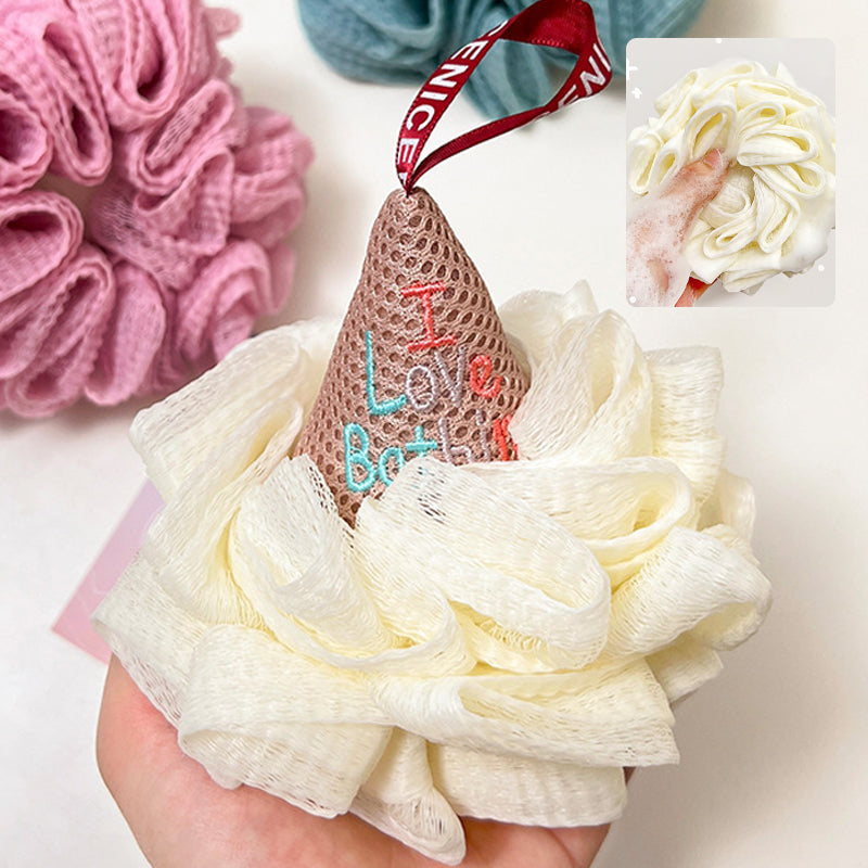 Frendorf | Badekugel Süßes Eiscreme Peeling Handtuch