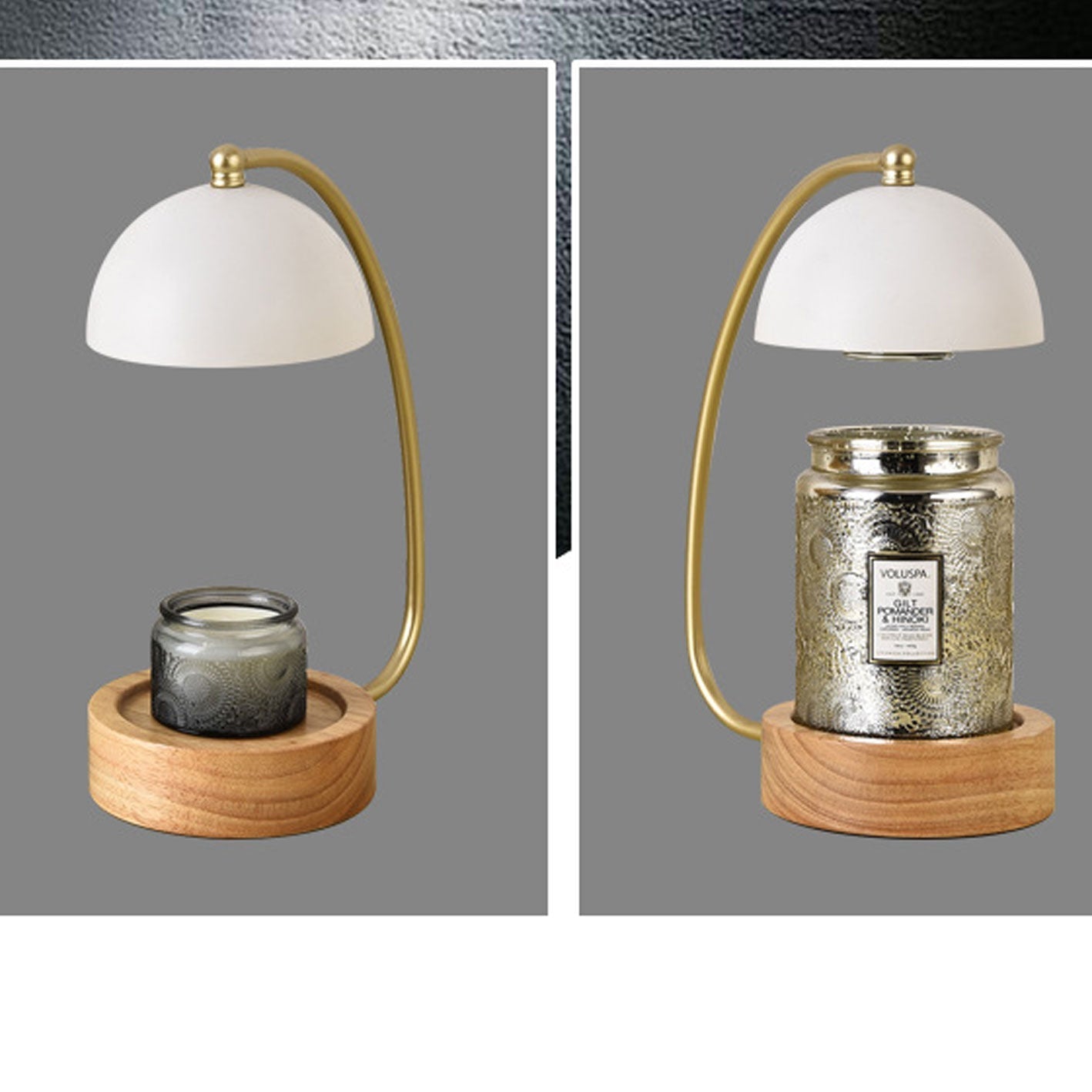 Frendorf | Lumivine Arto LED Tischlampe | Japanisches Design | Dimmbare Wachsoptik | Kreative Beleuchtung