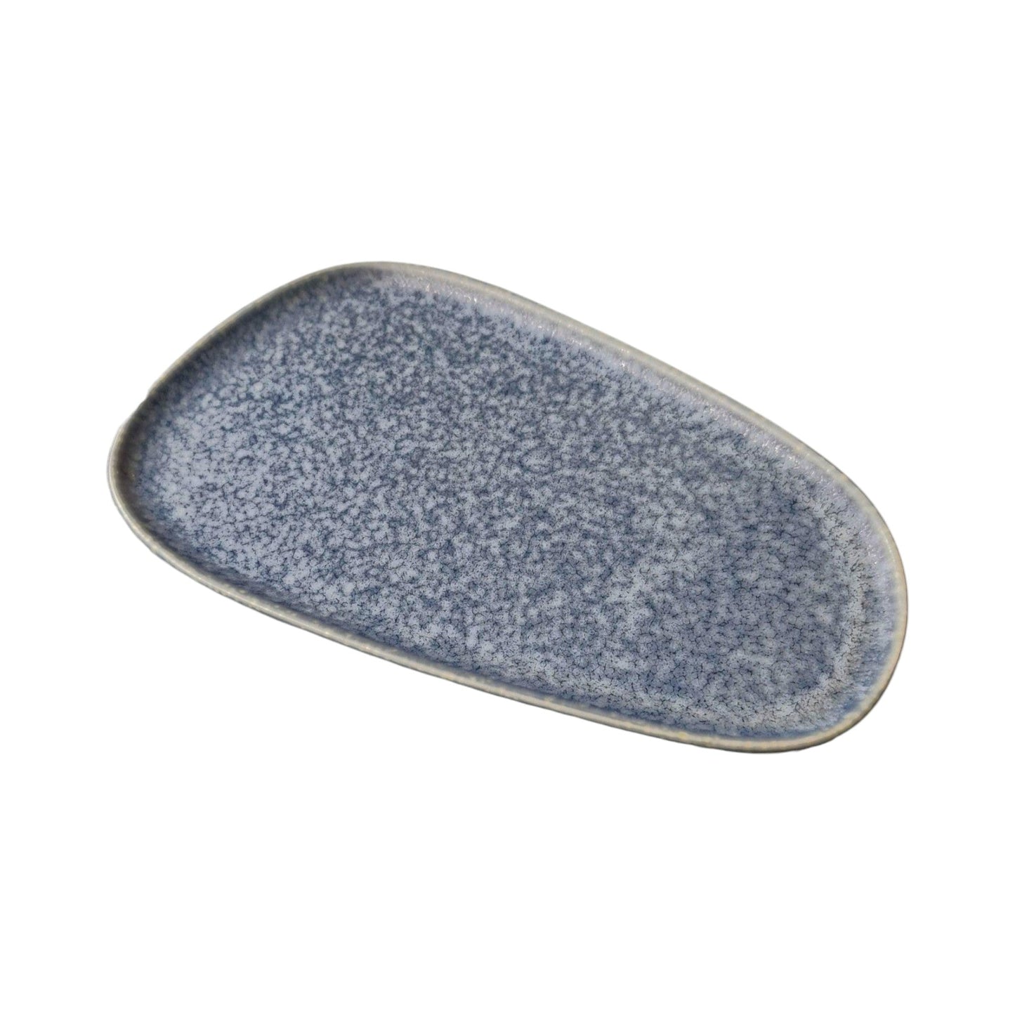 Frendorf | Blaue 10" Yayu unregelmäßige Porzellanplatte Blau