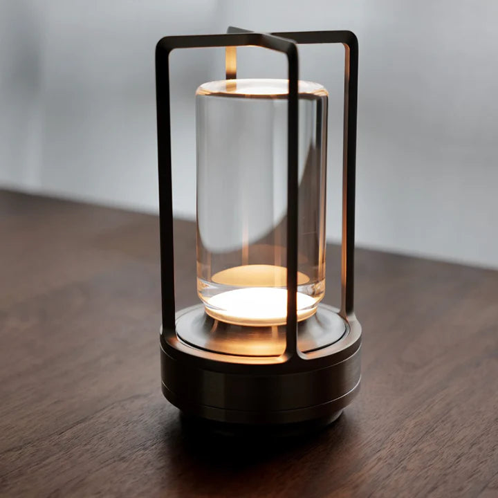 Frendorf | LumoOrb Kabellose Wiederaufladbare Tischleuchte | Modernes LED-Design | Stimmungslicht für Zuhause und Büro