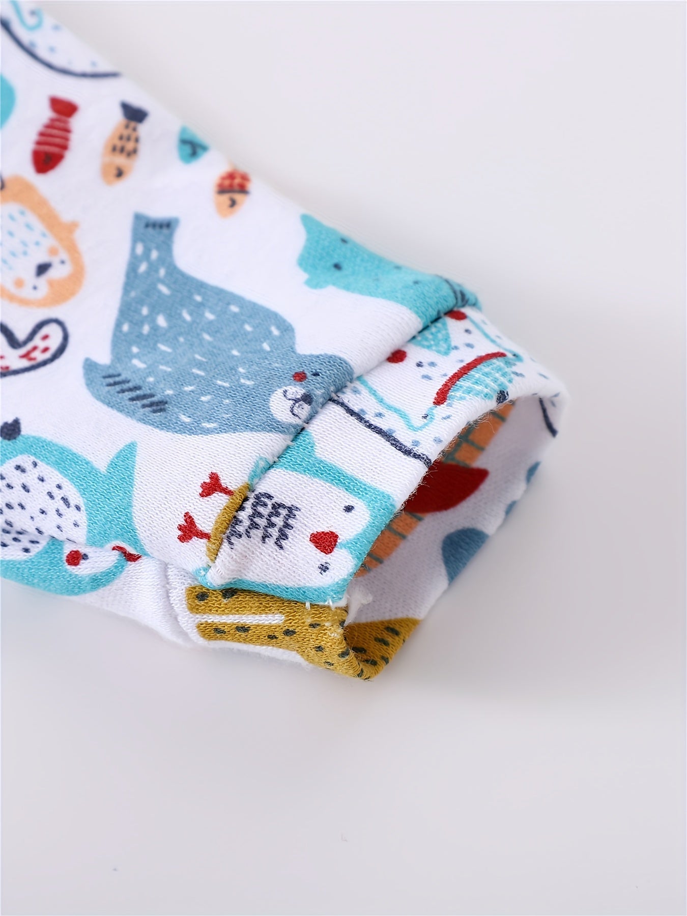 Frendorf | 3-teiliges Baby Playsuit-Set mit Tiermotiven – Lange Ärmel für Outdoor-Aktivitäten