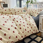 Frendorf | Velvet Heart - Plus herz-inspiriertes Bettbezug