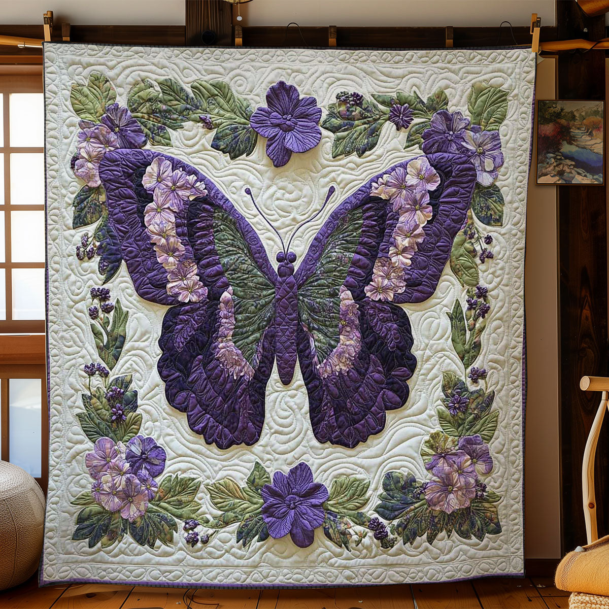 Petal Wings Schmetterling Quilt