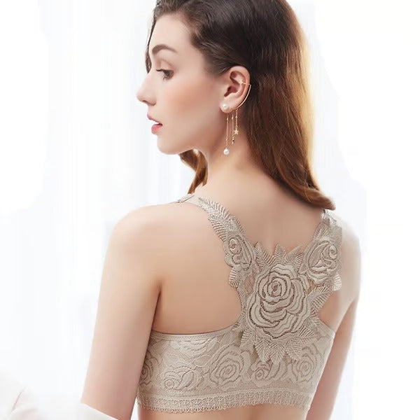 Frendorf | BloomBra Bügelloser BH mit Rosenstickerei