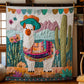 Süßes Lama Quilt