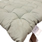 Frendorf | Luxuriöses solides quadratisches Stuhlkissen 40x40x5cm - 100% Baumwolle Kissen für Komfort und Stil