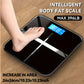 Badezimmer Digitale Personenwaage – Extra Breite Plattform, Hohe Kapazität 390 lbs, Genau und Sicher mit Großen Zahlen, Einfach Ablesbares Beleuchtet LCD-Display