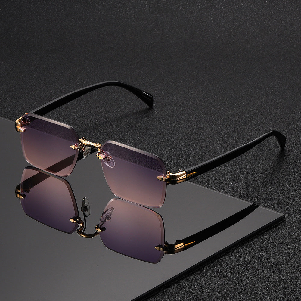 Frendorf | Nahtlose quadratische Brille für Herren – Eleganz und Komfort in einem