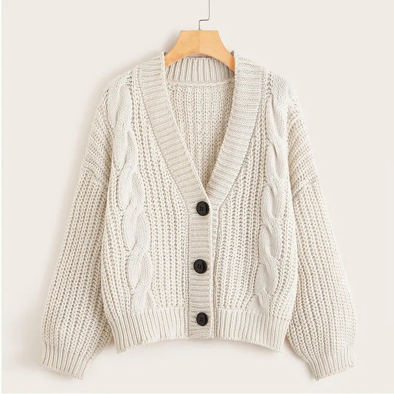 Frendorf | Strickjacke mit V-Ausschnitt für Damen
