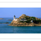 Frendorf | L'ile Louet Leuchtturm und Schloss von Taurus Wandkunst