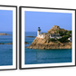 Frendorf | L'ile Louet Leuchtturm und Schloss von Taurus Wandkunst