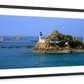 Frendorf | L'ile Louet Leuchtturm und Schloss von Taurus Wandkunst