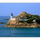 Frendorf | L'ile Louet Leuchtturm und Schloss von Taurus Wandkunst