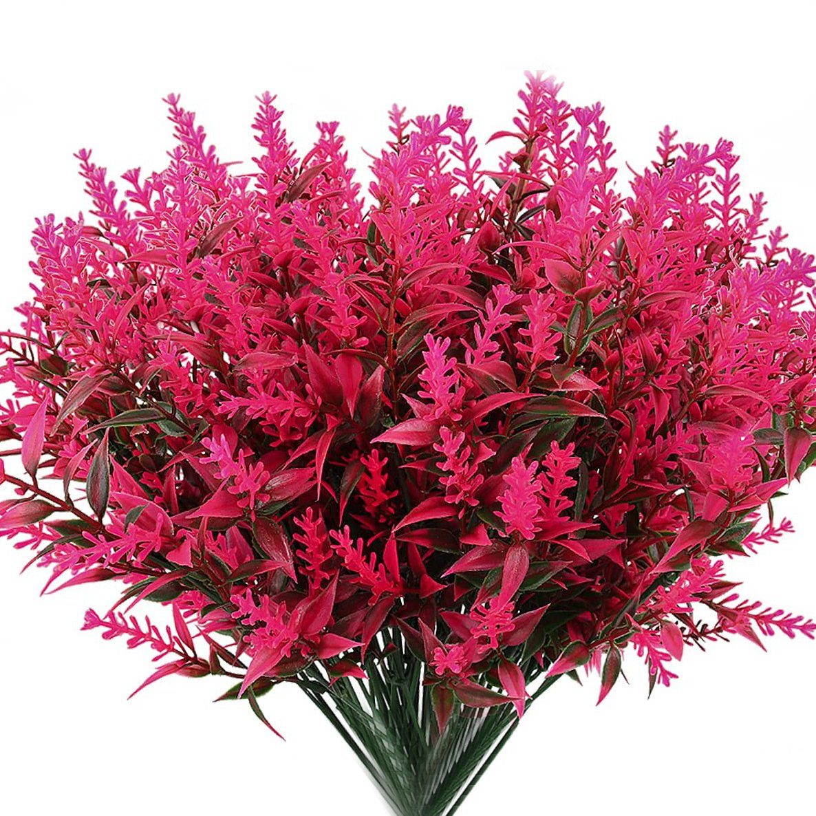 Frendorf | 8 Bündel Künstliche Lavendel Kunststoff Blumen Dekorationen