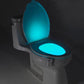 Frendorf | 8-Farb LED Sensor Bewegungsaktivierte Badezimmer Toilette Licht