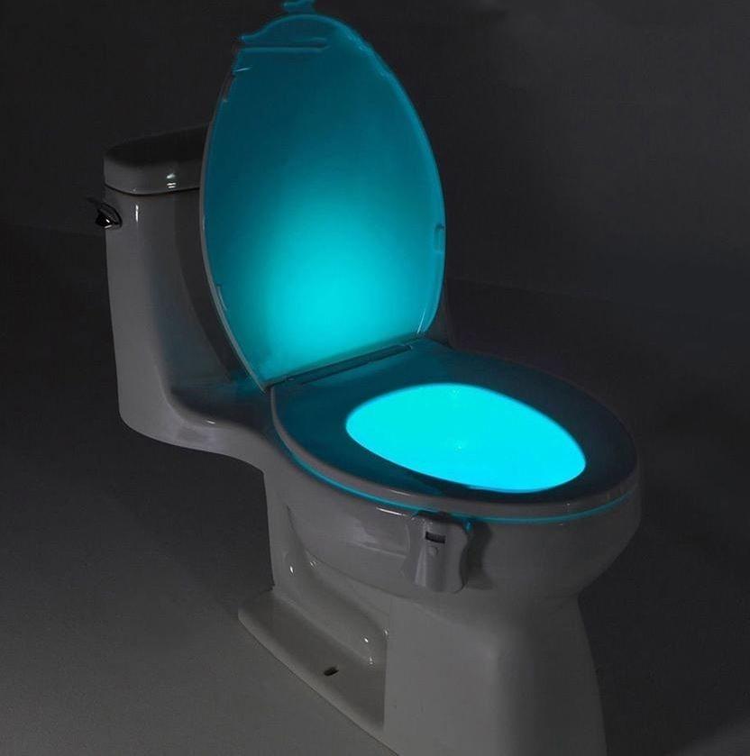 Frendorf | 8-Farb LED Sensor Bewegungsaktivierte Badezimmer Toilette Licht