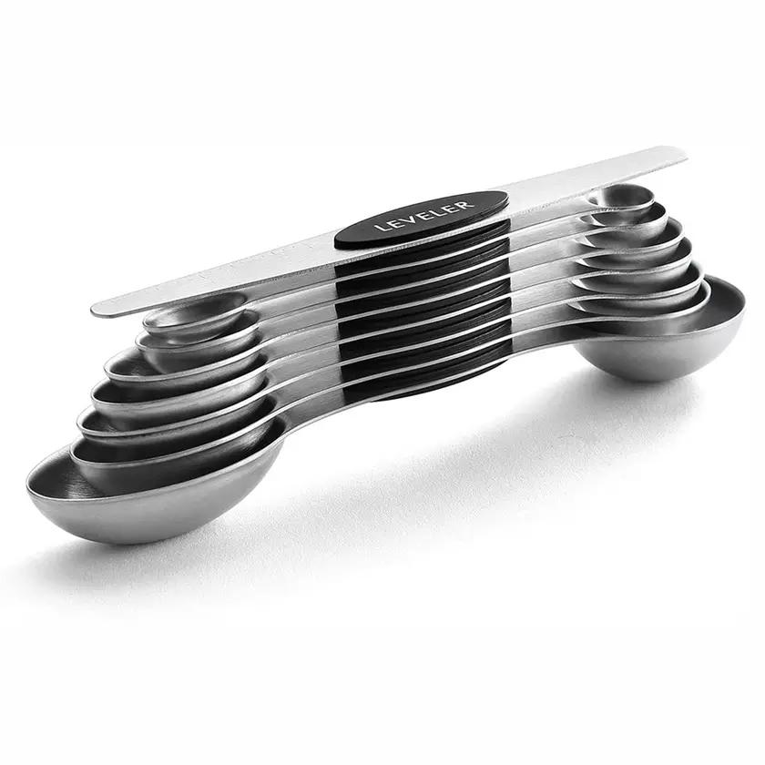 Frendorf | 8-teilig: Edelstahl Magnetische Messlöffel Set