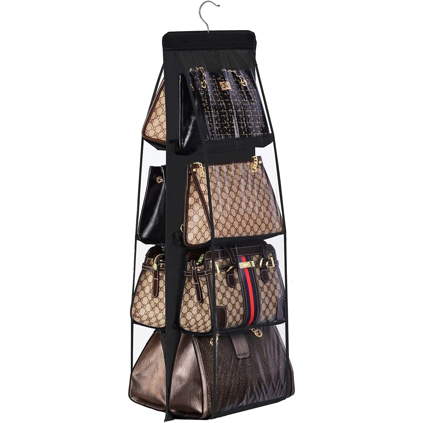 Frendorf | 8 Taschen Hängende Handtaschen-Organizer Handtaschen-Aufbewahrungs-Hänger