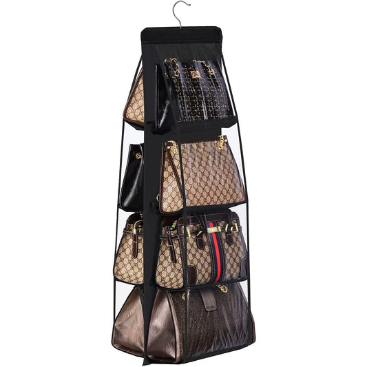 Frendorf | 8 Taschen Hängende Handtaschen-Organizer Handtaschen-Aufbewahrungs-Hänger