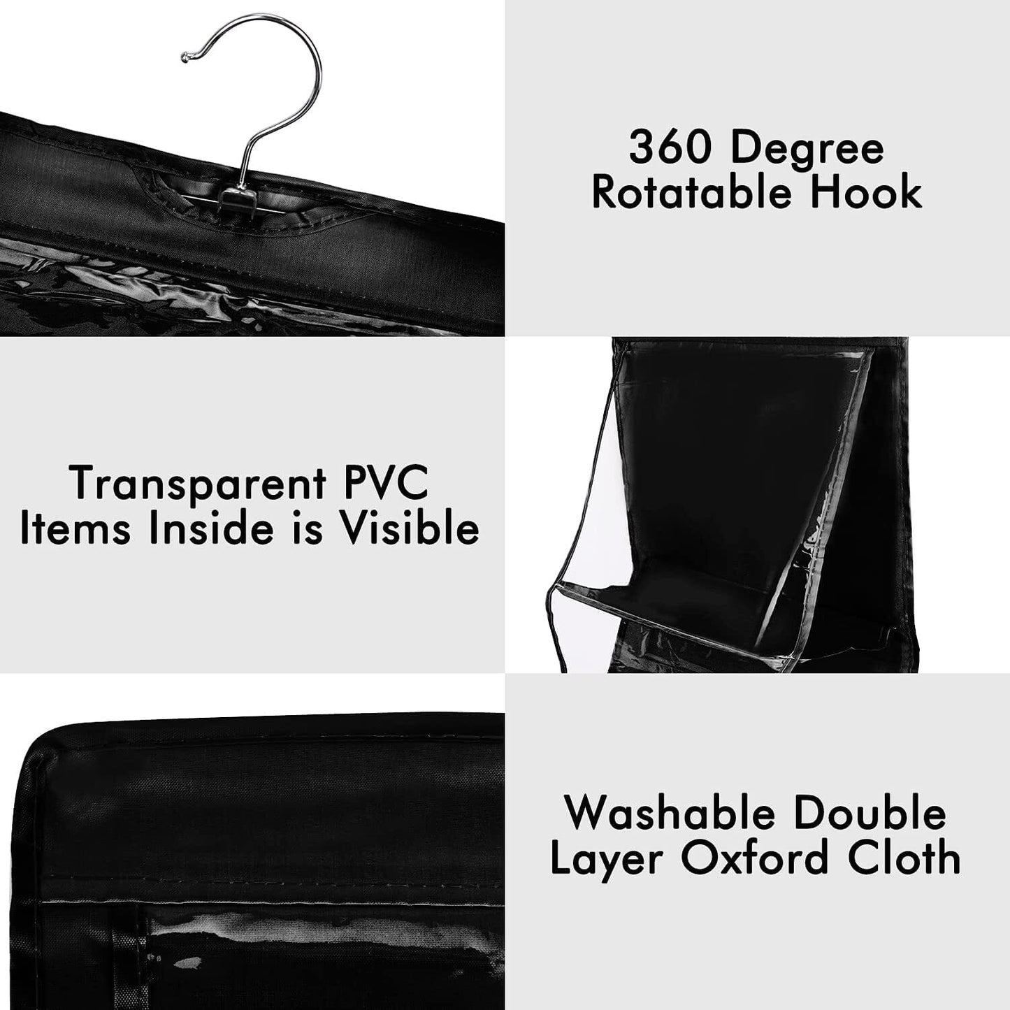 Frendorf | 8 Taschen Hängende Handtaschen-Organizer Handtaschen-Aufbewahrungs-Hänger