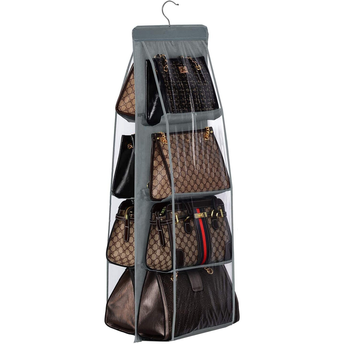 Frendorf | 8 Taschen Hängende Handtaschen-Organizer Handtaschen-Aufbewahrungs-Hänger