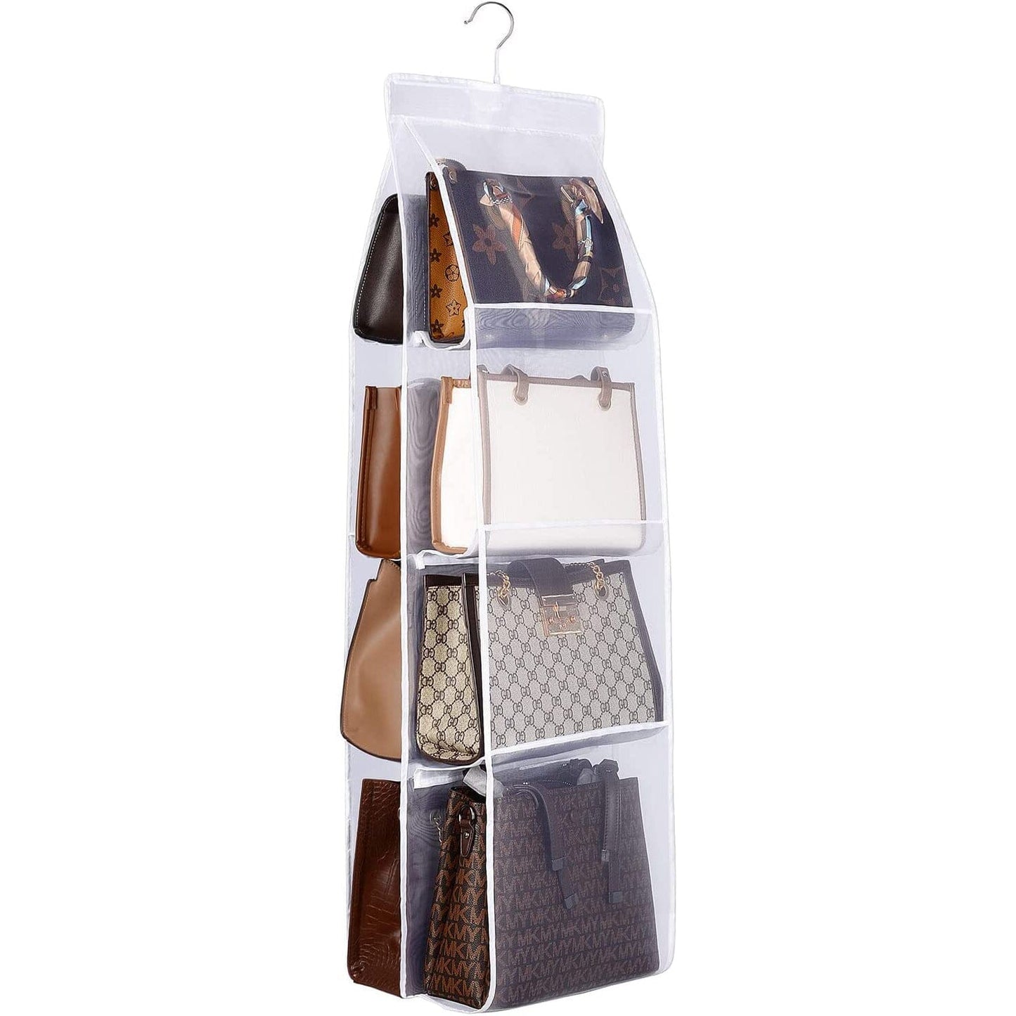 Frendorf | 8 Taschen Hängende Handtaschen-Organizer Handtaschen-Aufbewahrungs-Hänger
