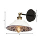 Frendorf | 1 Licht Wandmontage Verlichting Vintage Restaurant Wandlamp Armatuur met Golf/Scalloped Kom/Keramische Shade in Wit
