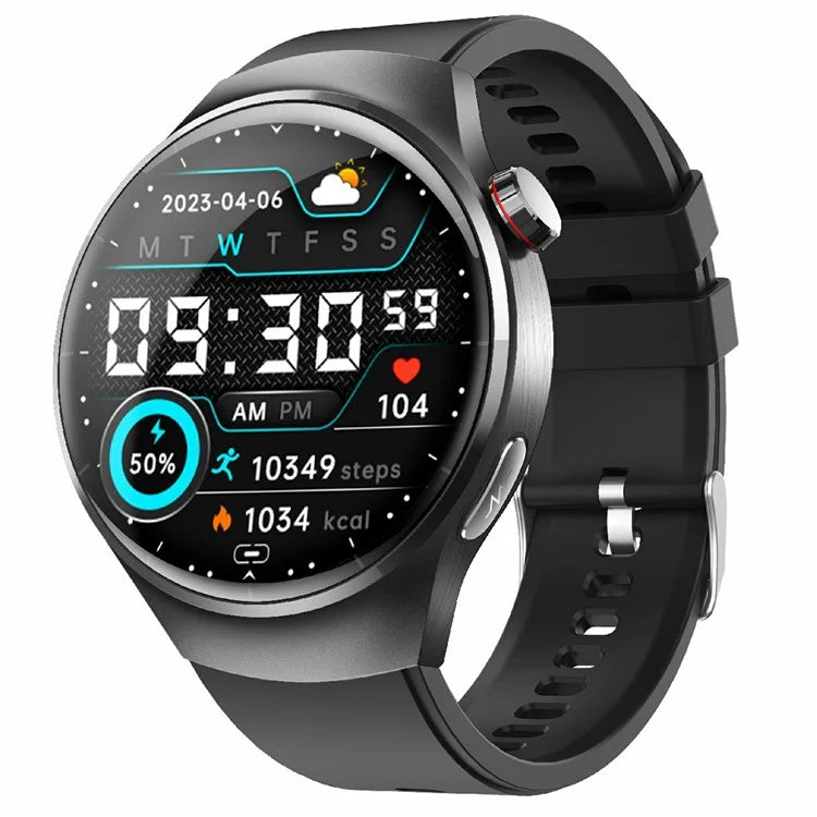 Frendorf | Neue HD AMOLED Multisport IP68 Wasserdichte Herren Smartwatch für IOS Android