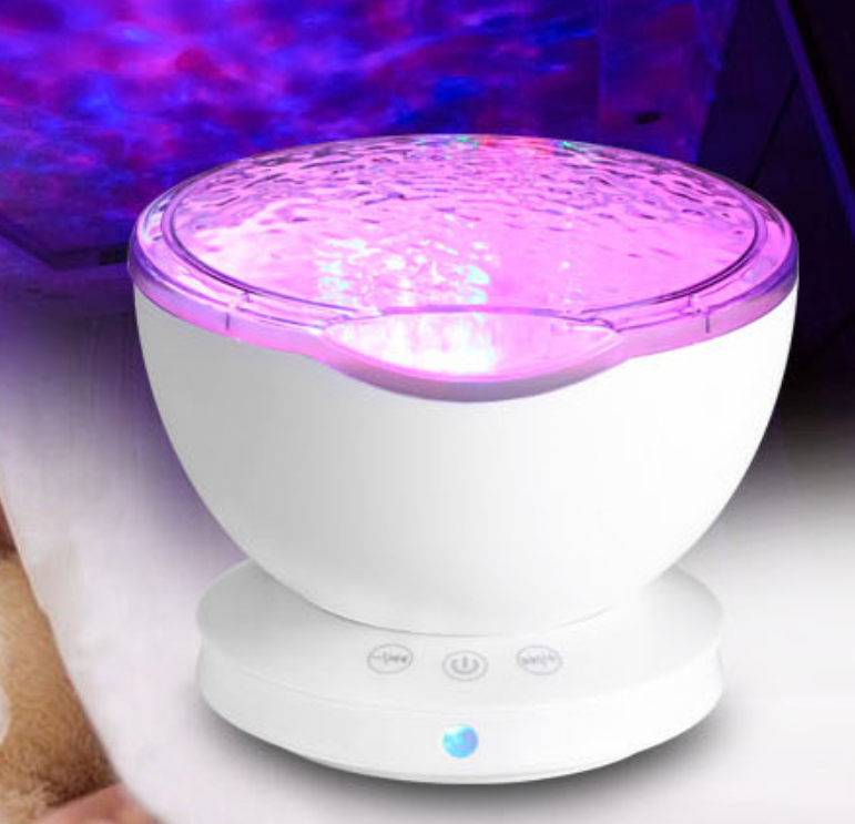 Frendorf | BlissWave | Ozean Wellen Projektor | Entspannendes Lichtspektakel | Automatische Abschaltung