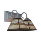 Frendorf | Piramide Wandlamp Tiffany Stijl Rvs Glas 2 Lampen Witte Vanity Wandlamp voor Woonkamer, Mediterraan / Boot