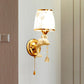Frendorf | Dolphin Basis Bed Wandlamp Metaal 1/2 Lichten Kinder Wandlamp Lichtarmatuur in Wit met Trekkoord