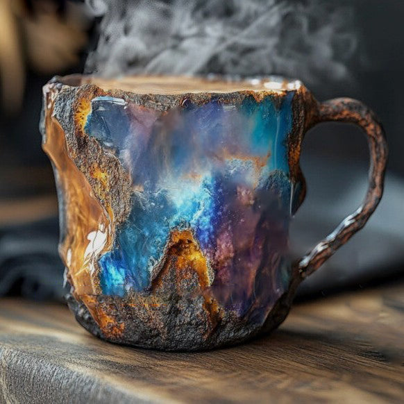 Frendorf |  Mineral - Kaffeetasse aus Kristall - Natürliche Eleganz