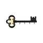 Frendorf | Schlüssel Schlafzimmer Wandleuchte Lampe Metall Led Cartoon Wandmontierte Beleuchtung in Schwarz/Weiß/Rosa mit Haken