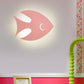 Frendorf | Macaroon Konijn/Vish Wall Lamp Iron Kinderkamer LED Wandlamp Verlichtingsarmatuur in Wit/Roze/Blauw