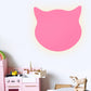 Frendorf | Kat Kop Mini Wandlamp Cartoon Houten Kleuterschool LED Opbouw Wandlamp in Roze/Blauw/Geel