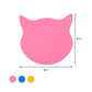 Frendorf | Kat Kop Mini Wandlamp Cartoon Houten Kleuterschool LED Opbouw Wandlamp in Roze/Blauw/Geel