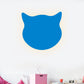 Frendorf | Kat Kop Mini Wandlamp Cartoon Houten Kleuterschool LED Opbouw Wandlamp in Roze/Blauw/Geel