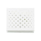 Frendorf | Weiße Laser-Cut Boxform Wandlicht Sconces Modernismus 1 Kopf Gips LED Wandlampe