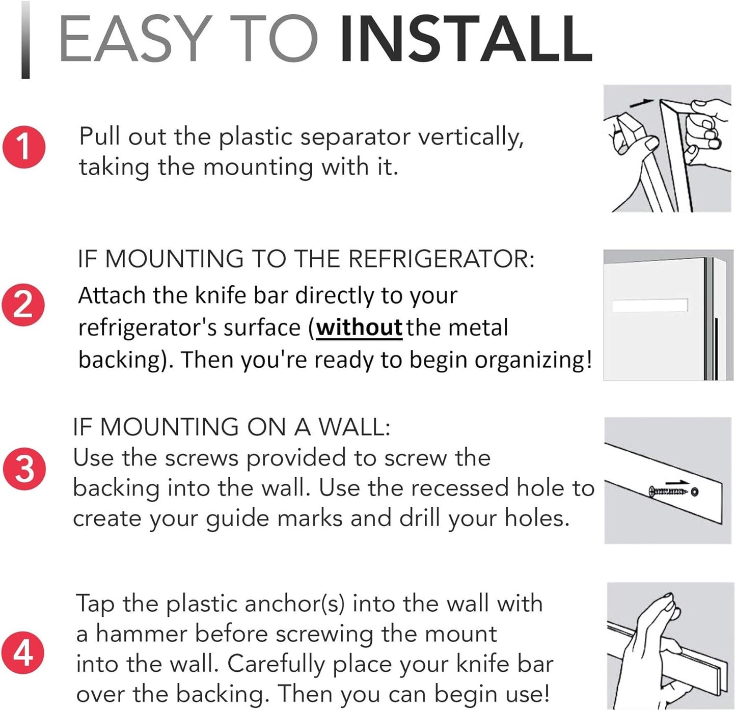 Frendorf | 14 Zoll Magnetischer Messer- und Werkzeughalter